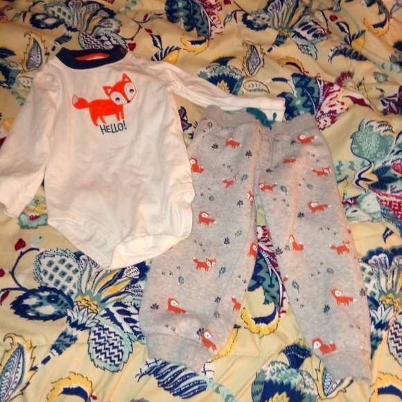 fox outfit baby boy
